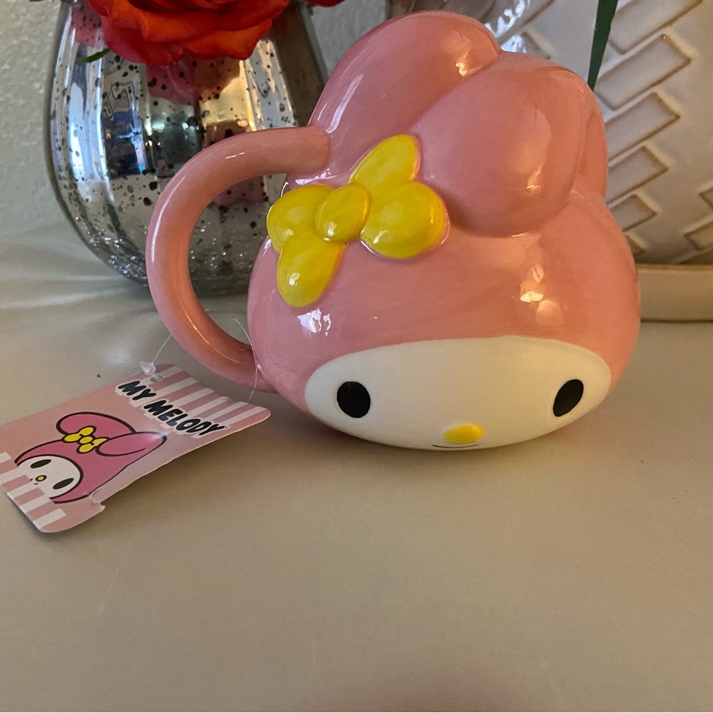 Sanrio My Melody, pink mug, small brand new, never been used.